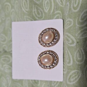 Vintage 1990's Amway Artistry earrings.